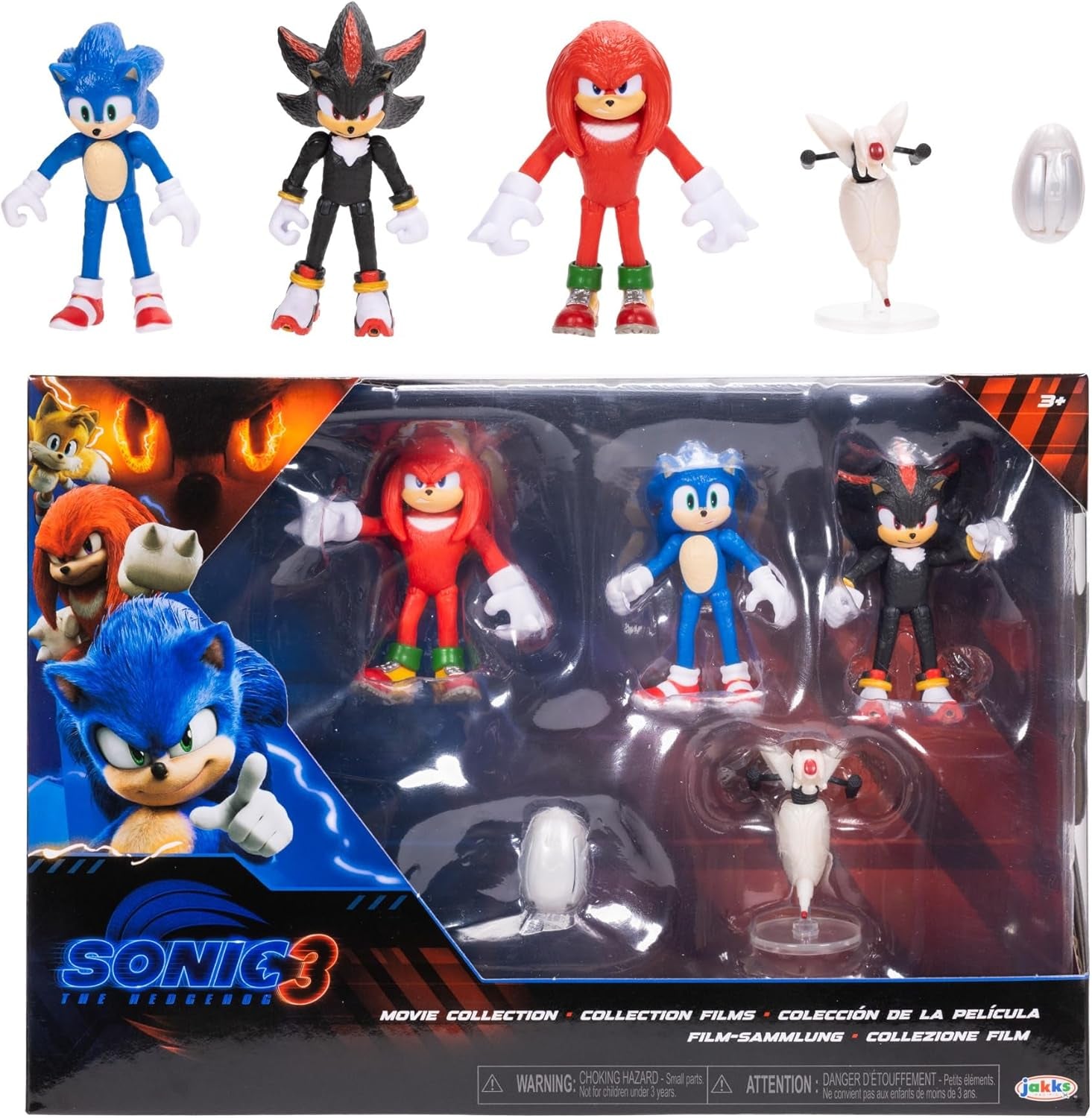 Sonic 3 Film 6 Cm Figuri de acțiune Multipack Action figures Naty Shop Titlu implicit
