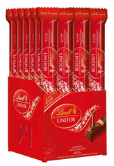 Lindt LINDOR tejcsokoládé szeletek, 24 x 38 gramm Csokoládé cukorkák Naty Shop Alapértelmezett cím
