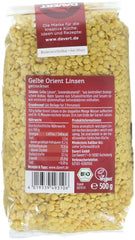 Davert keleti sárga lencse (1 x 500 g) - Bio