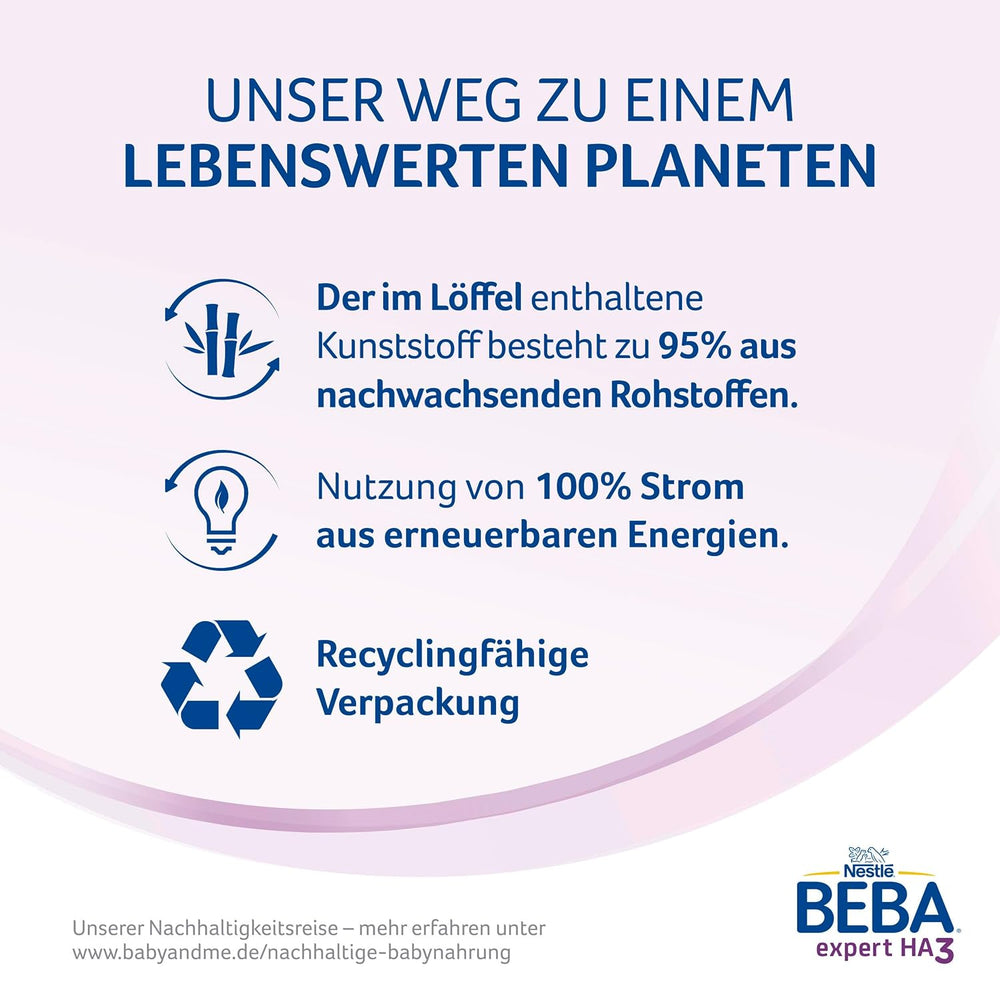 BEBA expert HA 3 hidrolizált folytatásos formula, 10 hónapos kortól, 1 csomag (1 x 550 g)