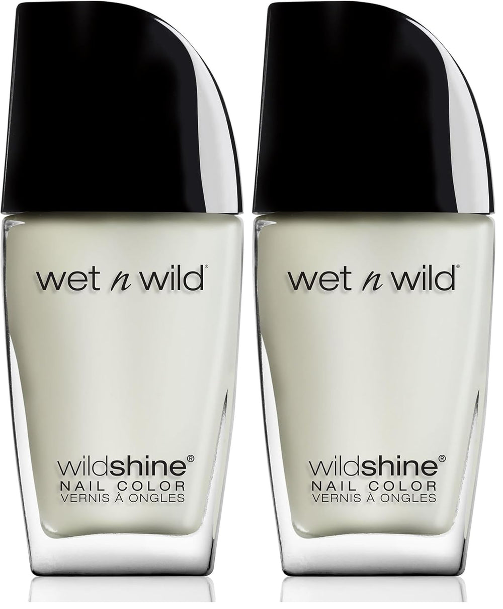 Wet n Wild Wild Shine körömlakk, formaldehid, toluol, ftalátmentes, hosszan tartó, gyorsan száradó formula, matt fedőlakk (2 csomag)
