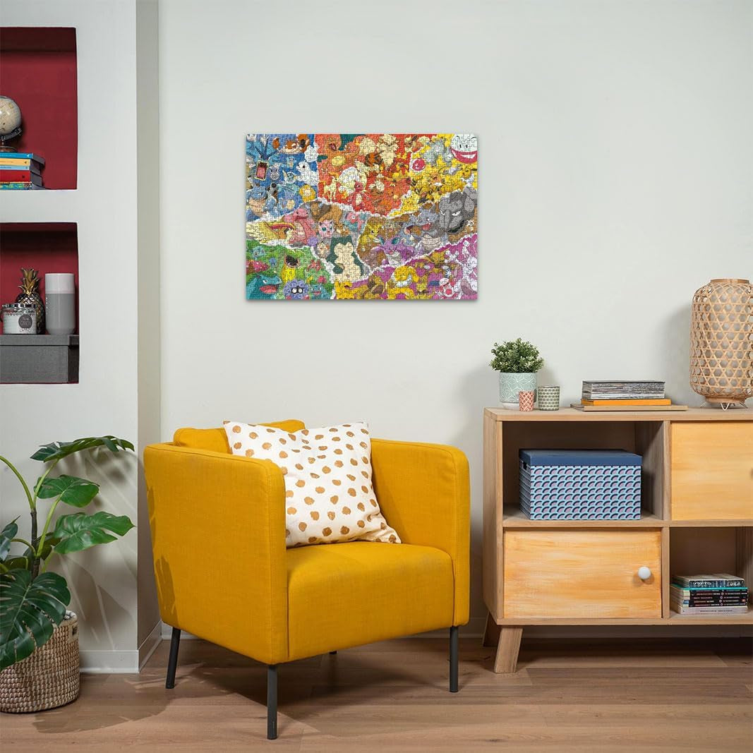 Ravensburger Puzzle 12000832 - Pokémon Adventure - 1000 darabos Pokémon kirakós felnőtteknek és 14 éven felüli gyerekeknek Puzzle Naty Shop