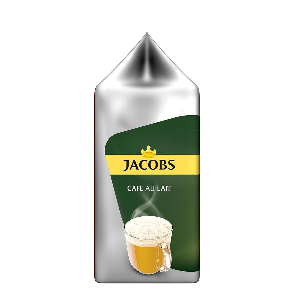 Tassimo Kapseln Jacobs Café au Lait, 5 x 16 Pads, 80 Kaffeekapseln
