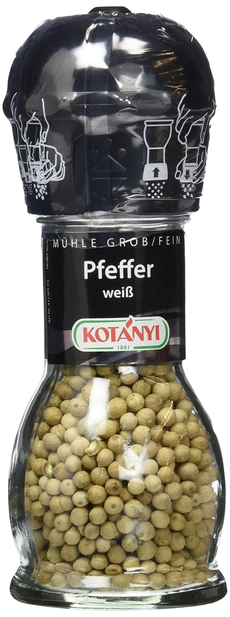 Kotanyi Knoblauch Mühle, fűszeres (1 x 48g)