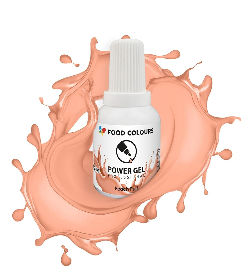 Coloranți alimentari în gel, culoare bej, culoarea șampaniei, 20 g. Colorant alimentar pentru o gamă largă de aplicații pentru decorarea torturilor, torturilor, cremei, pandișpanului, glazurii regale, macarons.