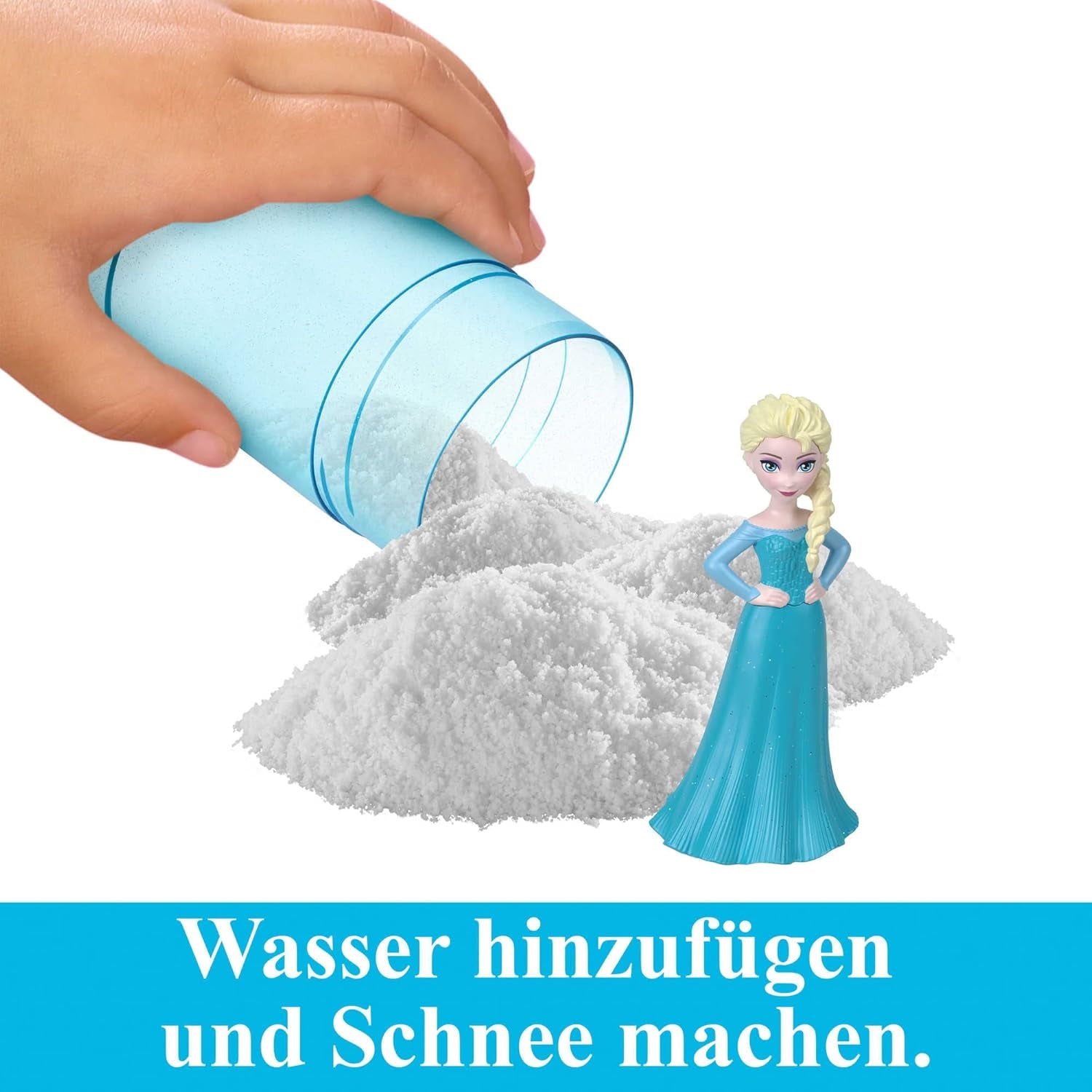 DISNEY Die Eiskönigin - Snow Color Reveal Puppen mit 6 Überraschungen, beleértve a königlichem Zubehör und Haarschmuck-Deckel, für Kinder ab 3 Jahren, HMB83