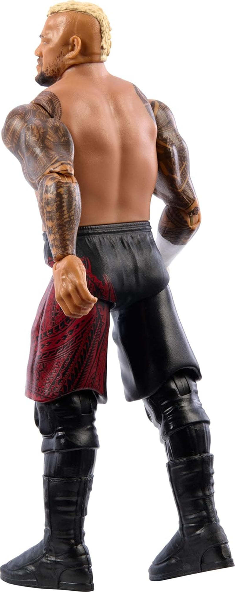 Mattel WWE Solo Sikoa Action Figure, Main Battle Series #151, Aprox. 15cm inaltime Figura de colectie cu 10 puncte de miscare si aspect realist, JCV28 Action figures Naty Shop