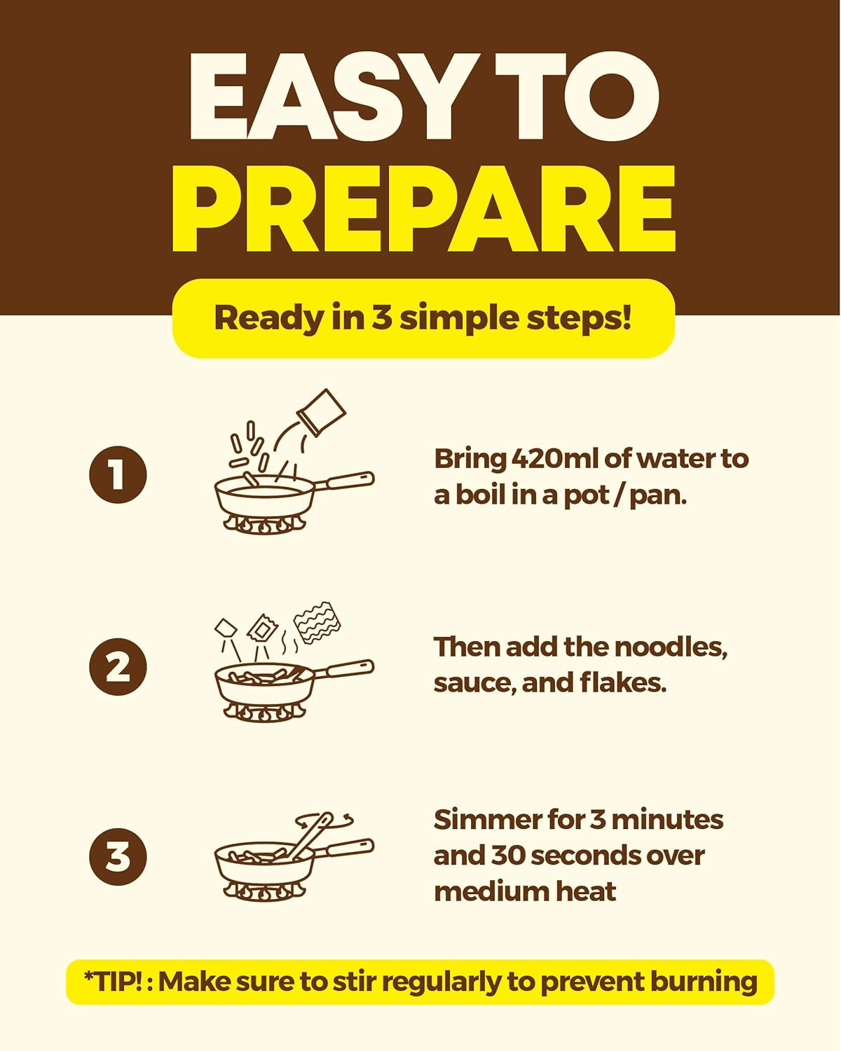 NONGSHIM Rapokki (Jjajang, 400 ml) – autentikus koreai street food, ramen és rizssütemények, fekete bab; gyorsan és egyszerűen elkészíthető, 4 perc alatt kész