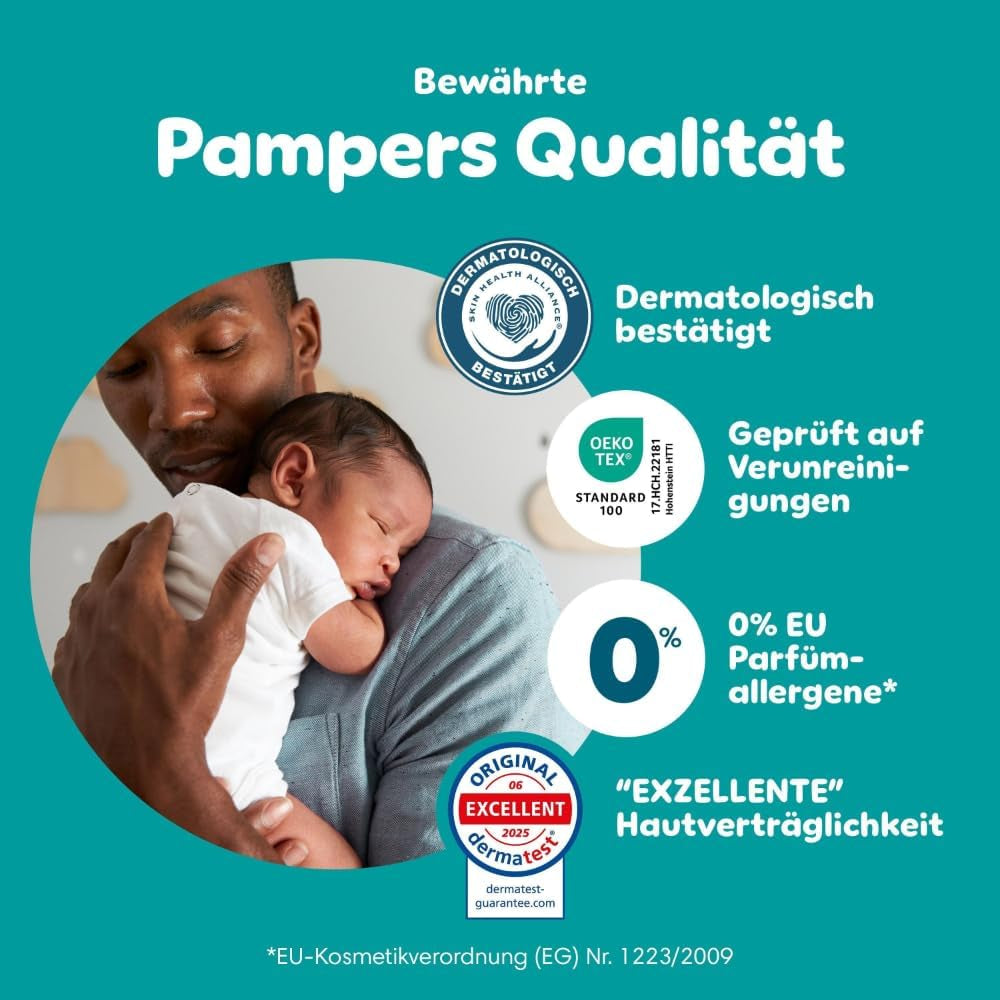 Pampers Baby-Dry Puppy Patrol Edition pelenkák, 5-ös méretű, 186-os pelenkák, 11-16 kg, akár 100%-os szivárgásvédelem és egész éjszakai kényelem