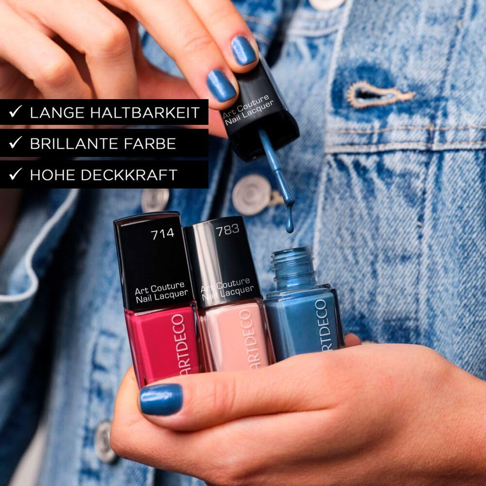 ARTDECO Art Couture körömlakk - Hosszantartó, gyorsan száradó körömlakk intenzív színekben - 1 x 10ml