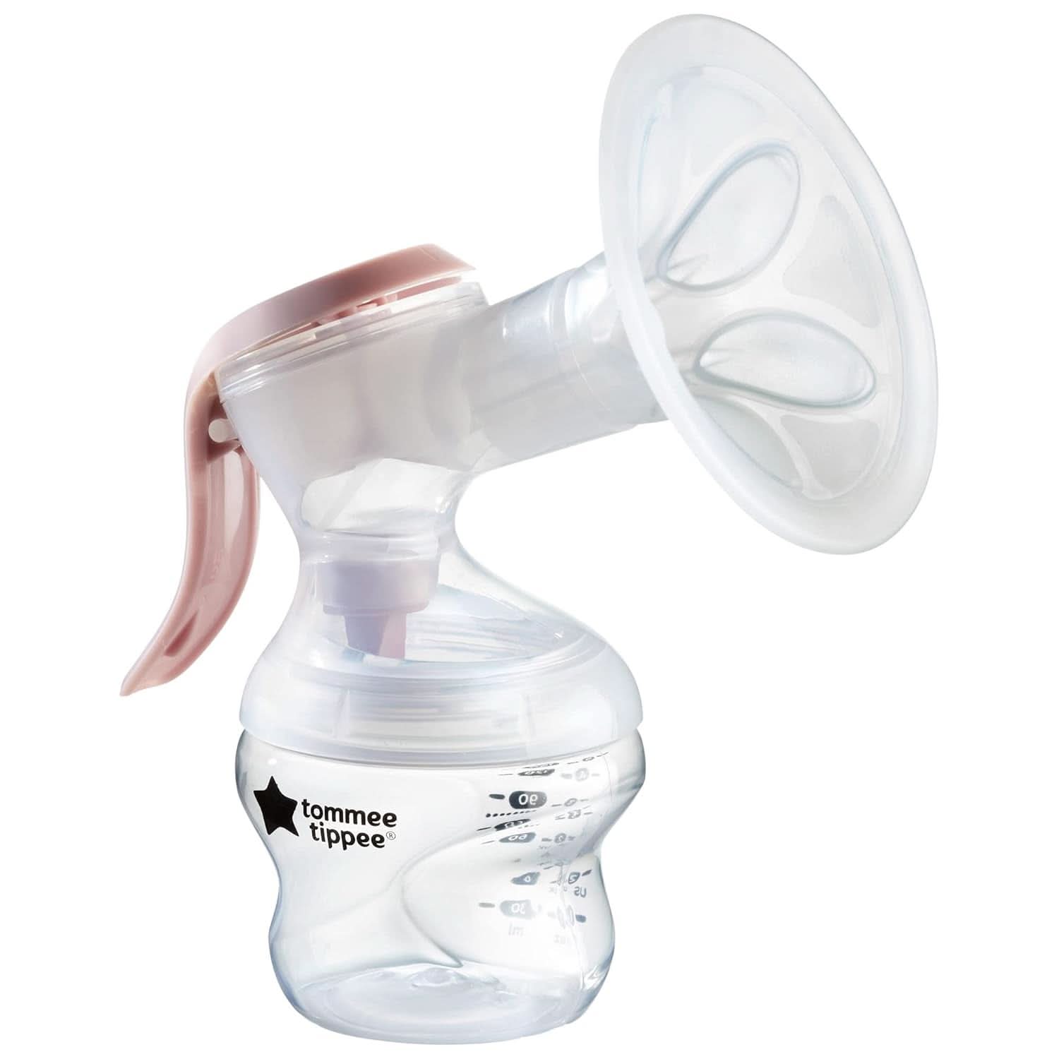 Tommee Tippee Made for Me Manuelle Einzel-Milchpumpe, Starke Saugkraft, Ergonomischer Griff, Tragbare Und Leise Milchpumpe, Samt Babyflasche kiegészítők Élelmiszer és szoptatás Bebe Naty Shop