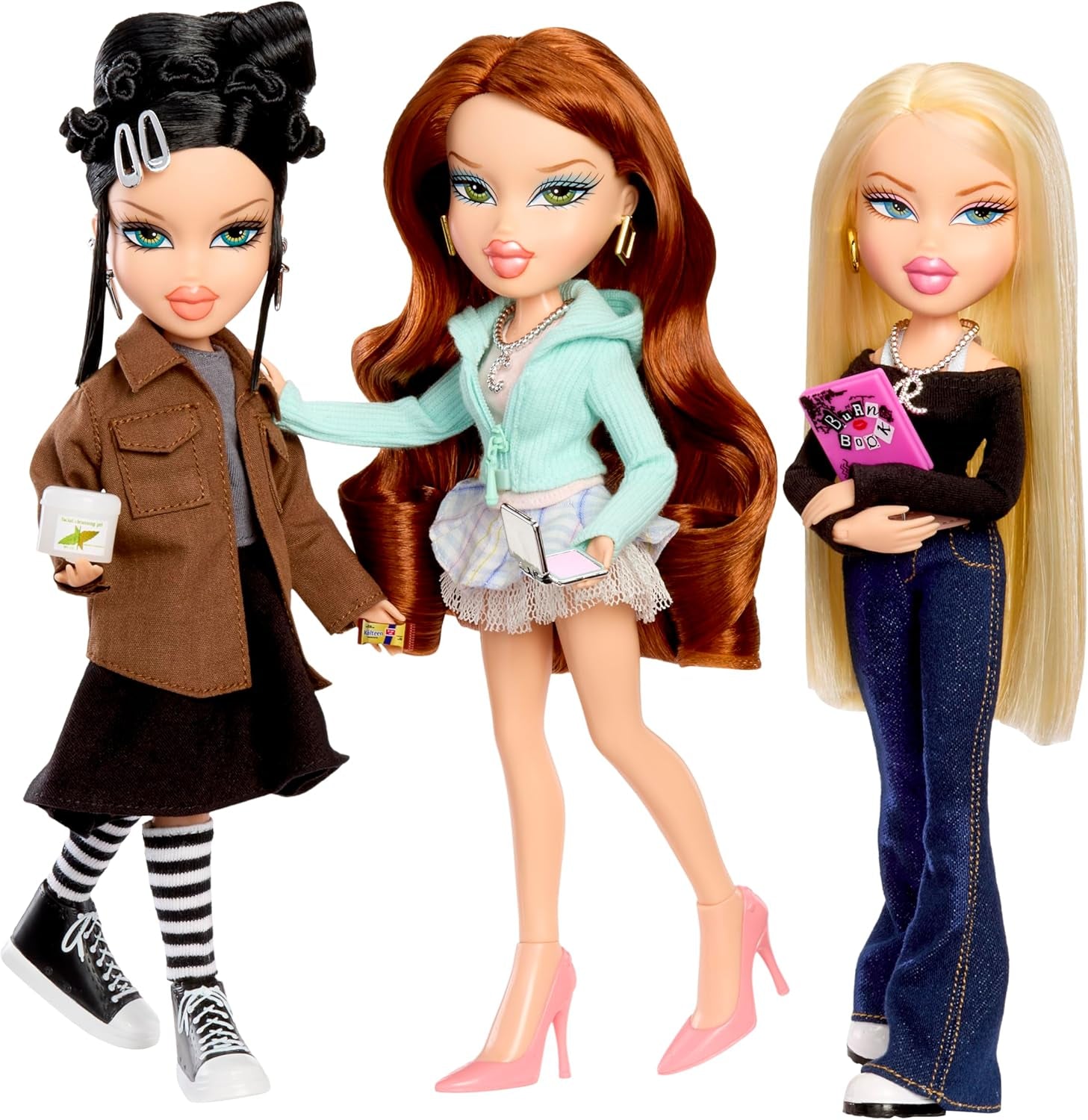Bratz x Mean Girls Spring Fling Doll Regina – Modepuppe zum Sammeln mit 2 Outfits, Rosa Satinkleid und vom Film Inspirierten Accessoires