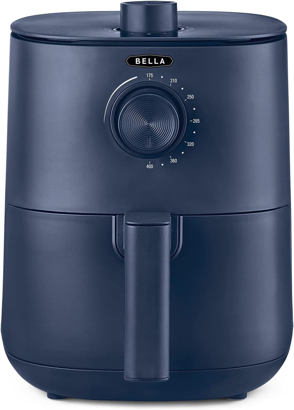 BELLA Hot Air Fryer 1.9L, 5-In-1 Compact Multi-Cooker, acoperire neaderentă, coș sigur pentru mașina de spălat vase Electrocasnice Naty Shop Albastru 3L US Manual cu buton rotativ dublu
