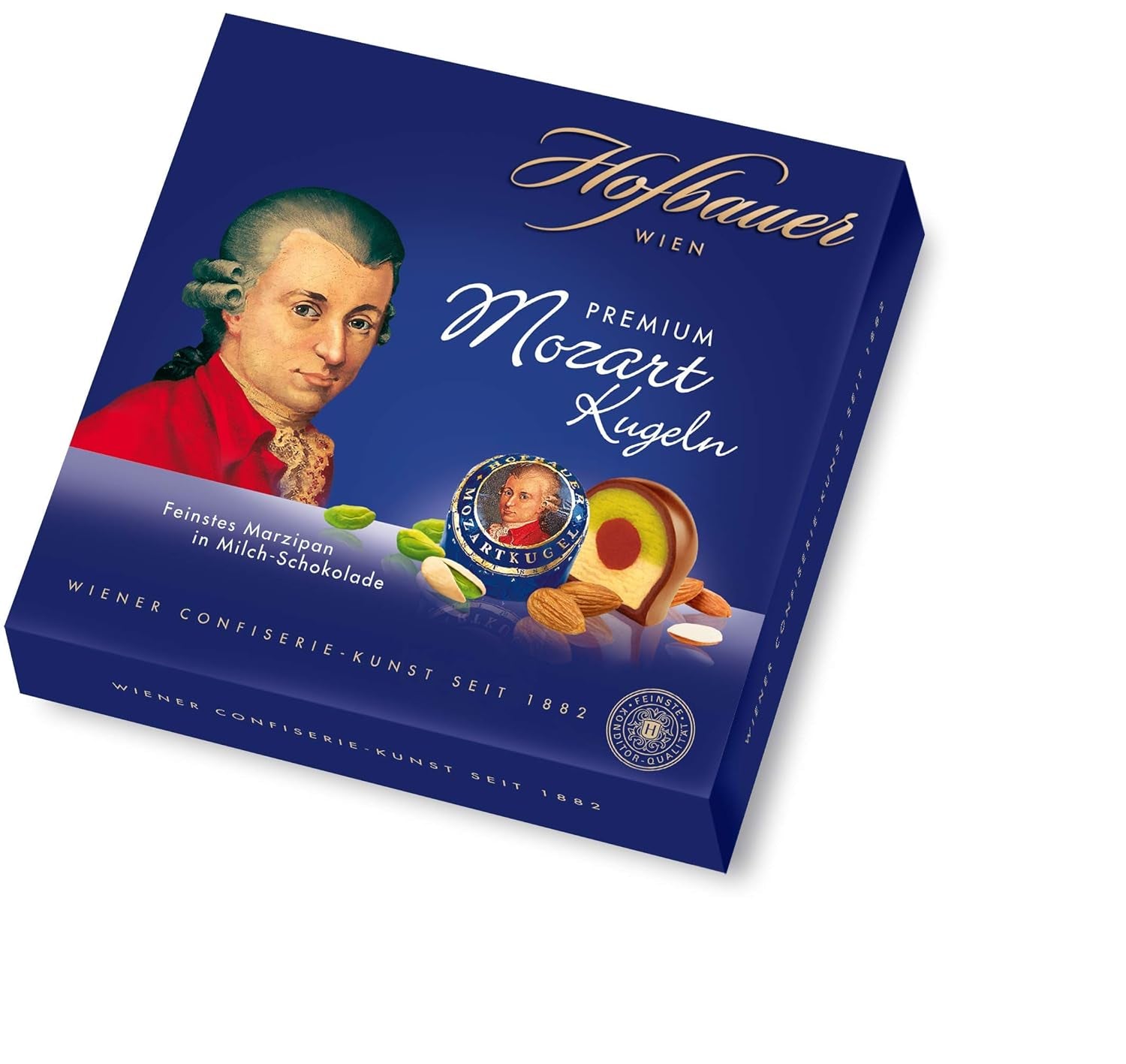 Hofbauer Vienna, Mozartkugeln 200 g, tejcsokoládé
