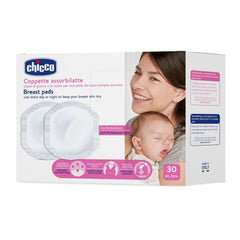 Chicco Acterielle Natural Feeling szoptató betét, 30 db Élelmiszer és szoptatási kiegészítők Bebe Naty Shop