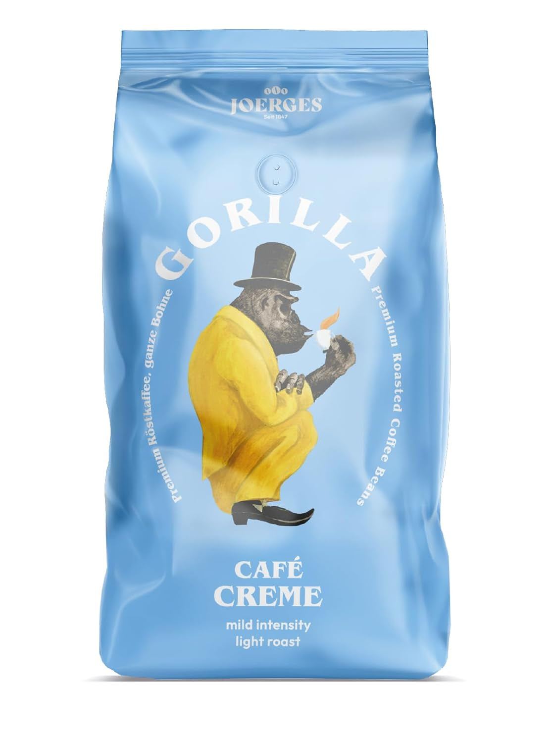 Gorilla Café Creme, 1 kg (pachet de 2)