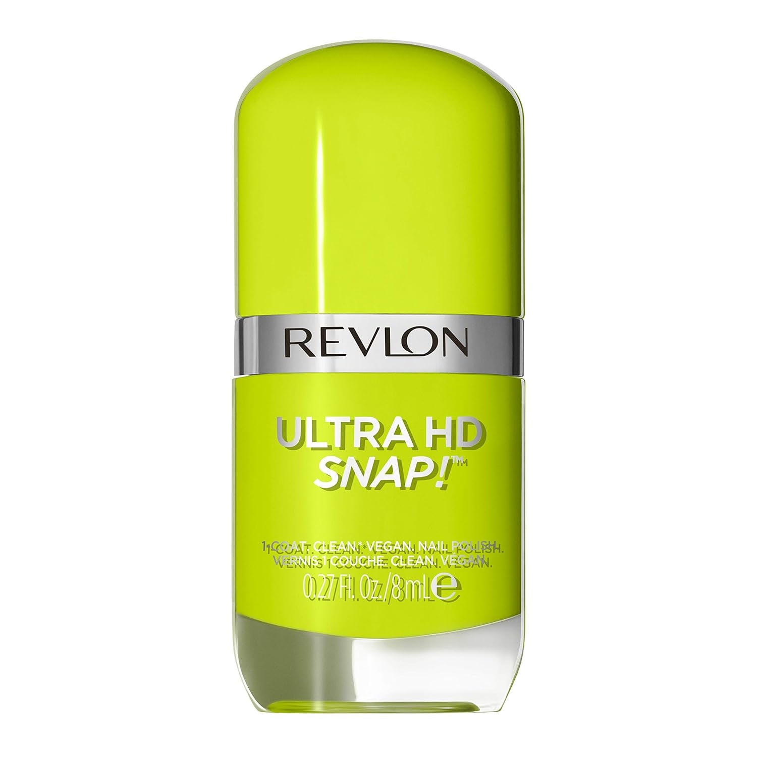 Revlon Ultra HD Snap körömlakk Tartós Vegán Formula Quick Dry One Coat Teljesen fedő szín (8ml) Hot Stuff (007) Unisex