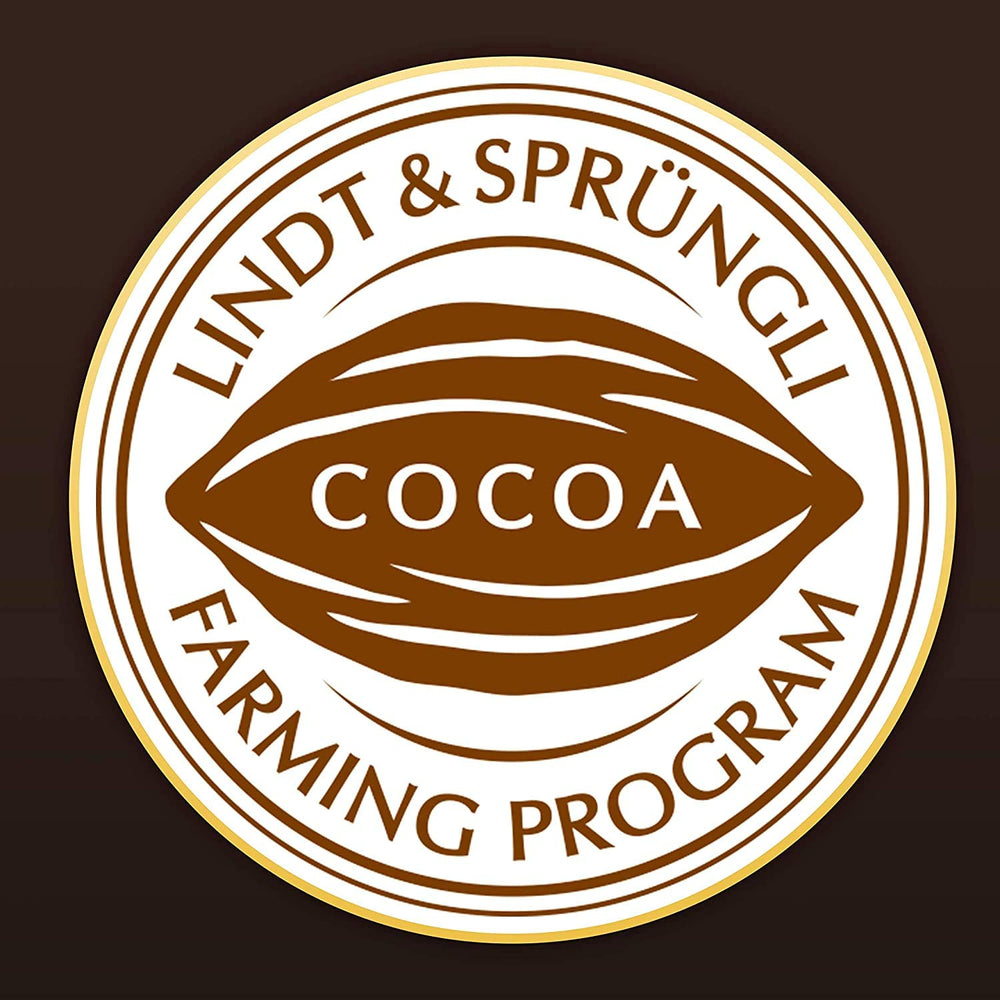 Díszdoboz LINDOR Extra Black 70% Cacao, Ajándékcsokoládé, kb. 15 LINDOR szarvasgomba, 186 g (2 db-os csomag)