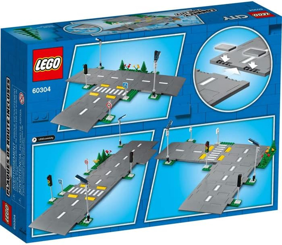 LEGO City útkereszteződés közlekedési lámpákkal építőkészlet, sötétben világító kockákkal 60304 építőkészlet Besuche den LEGO-Store