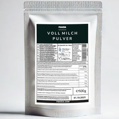 Milchpulver Vollmilchpulver Aus Reiner Frisch Milch Hergestellt 500g von Foozia