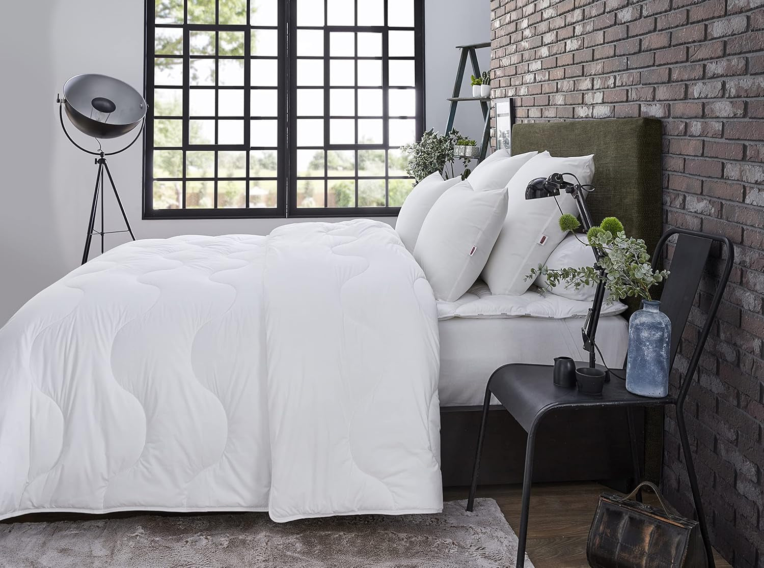 Plapumă Maxiconfort Ultra, caldă, fibră sintetică, 260 X 240 cm, alb Plapumi si pilote Naty Shop