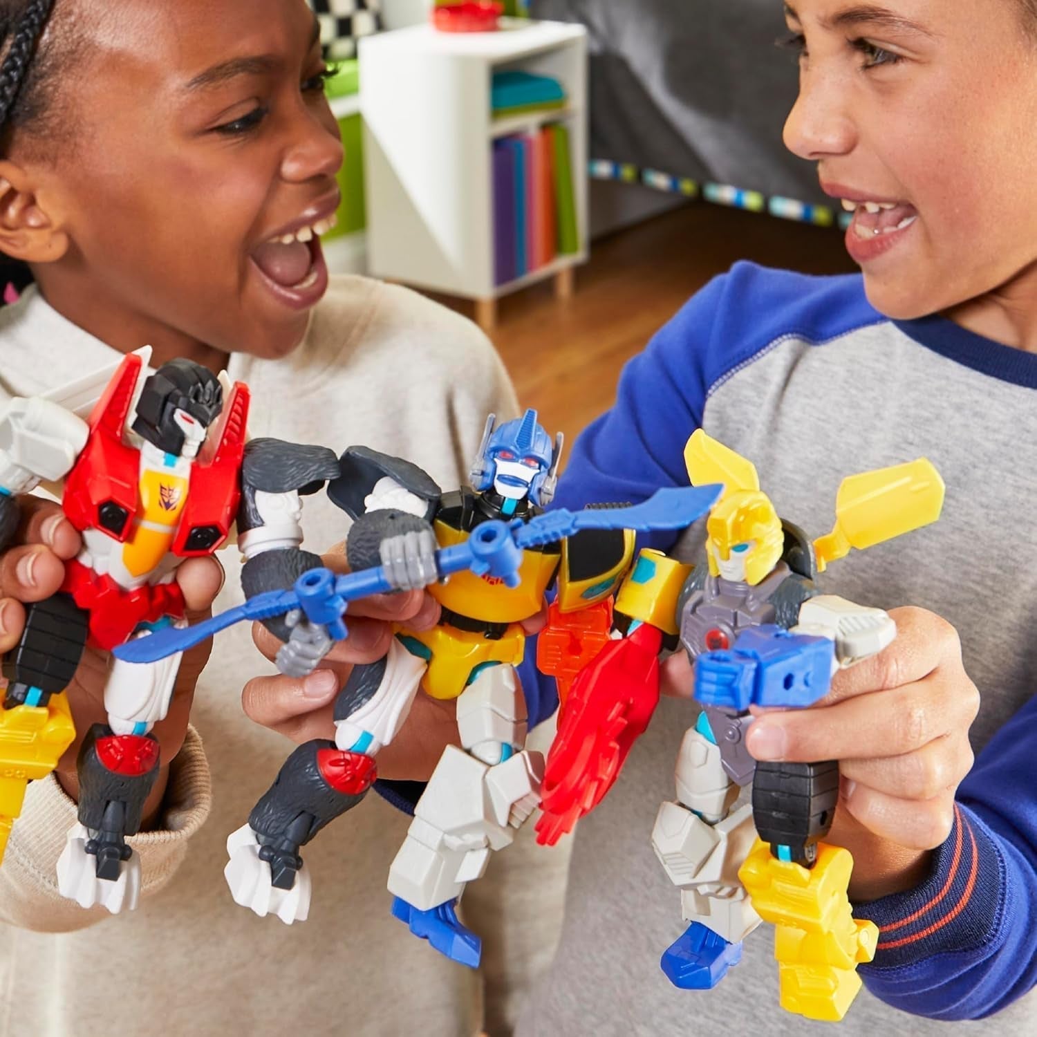 Transformers Mixmashers Optimus Prime Testreszabható Deluxe akciófigurák és kiegészítők Akciófigurák Naty Shop