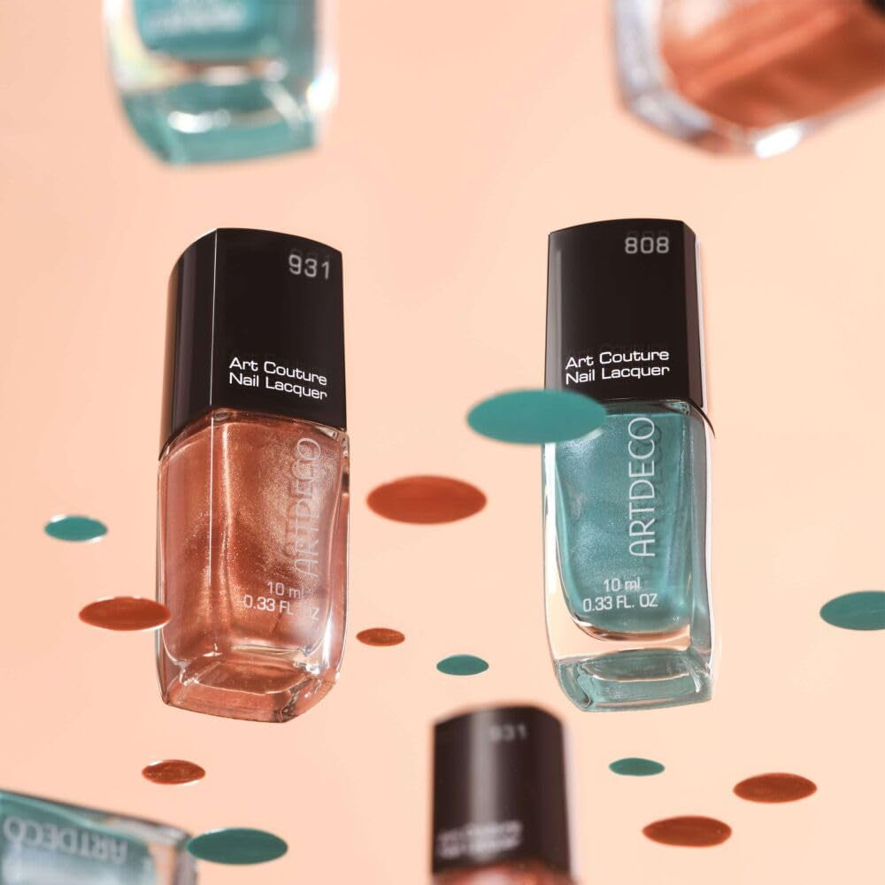 ARTDECO Art Couture Nail Lacquer - körömlakk vinil fényes hatással és ecsettel a tökéletes rétegért - 1 x 10 ml