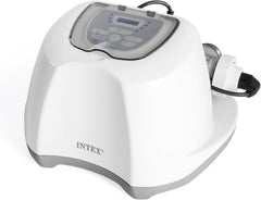 Intex 26670 Krystal Clear sósvíz szűrőrendszer 2650-12112 l/h szűrőszivattyúhoz kis medencékhez 56800 l-ig műanyag fehér