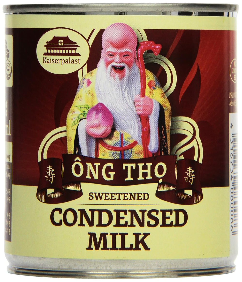 Kaiserpalast sűrített tej 8% Fettanteil, gesüßt, zum Süßen von Kaffee und Tea oder zum Kochen und Backen, 1 x 397 g