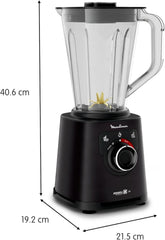 Perfect Mix+ LM88A8 állványkeverő, 1200 W, Schnelle Ergebnisse, 1,5 L Fassungsvermögen, 3 program: Smoothie-Mixer, Eiszerkleinerer, Autoclean, Tritan-Krug, Inklusive Paddle, Schwarz Naty Shop si Copilul