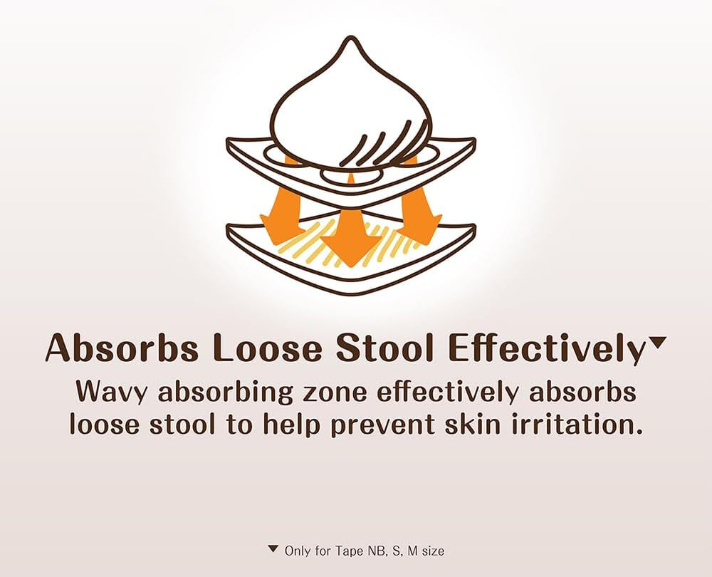 Japán pelenkák Natural NB (0-5 kg) // Japán pelenkák Natural NB (0-5 kg)