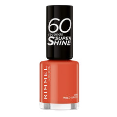 Rimmel 60 Seconds Super Shine körömlakk, 410 Wild Spice, 8 ml