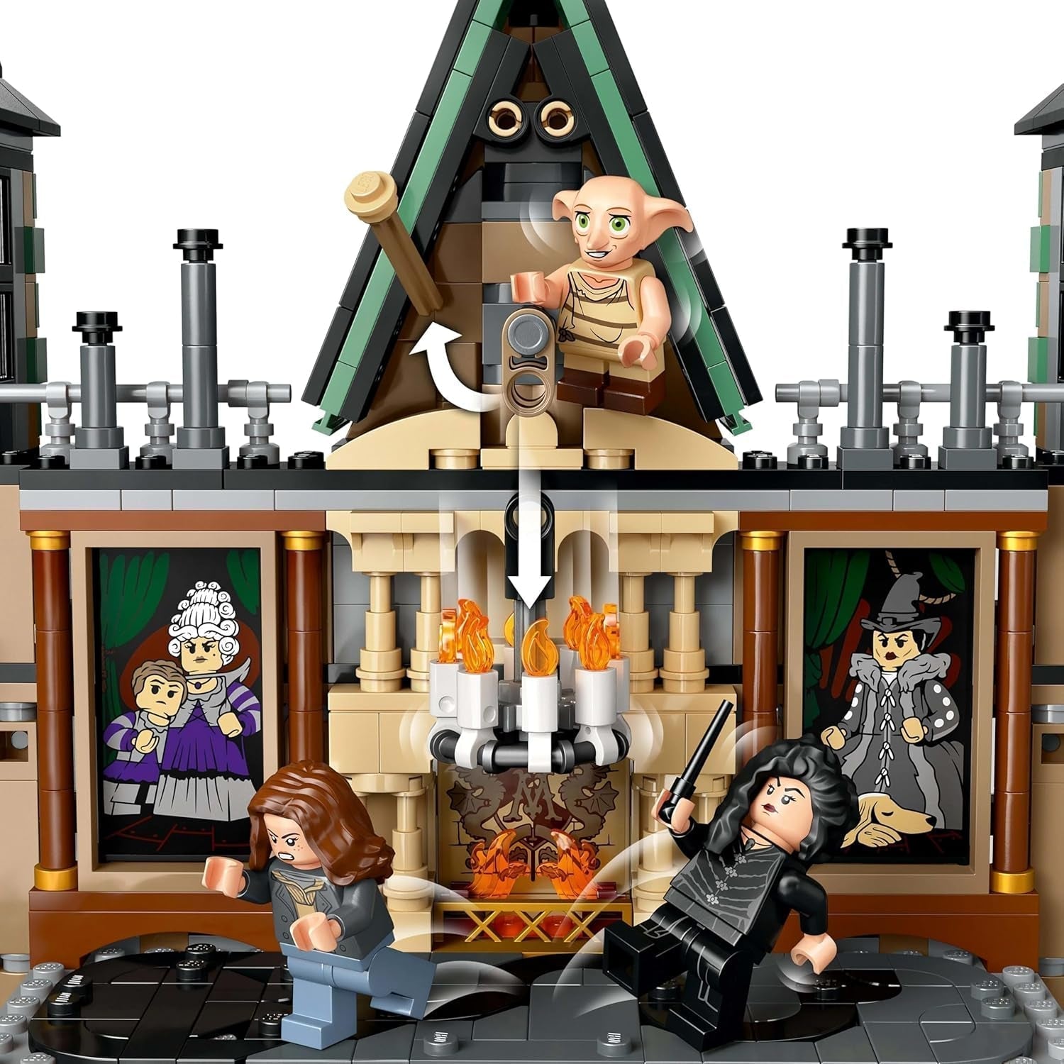 LEGO Harry Potter Malfoy családi vidéki birtok, fantasztikus gyűjthető és bemutatható játék, ajándék fiúknak, lányoknak és a varázslóvilág rajongóinak, ajándékötlet 9 minifigurával 76453 Építőkészlet Besuche den LEGO-Store