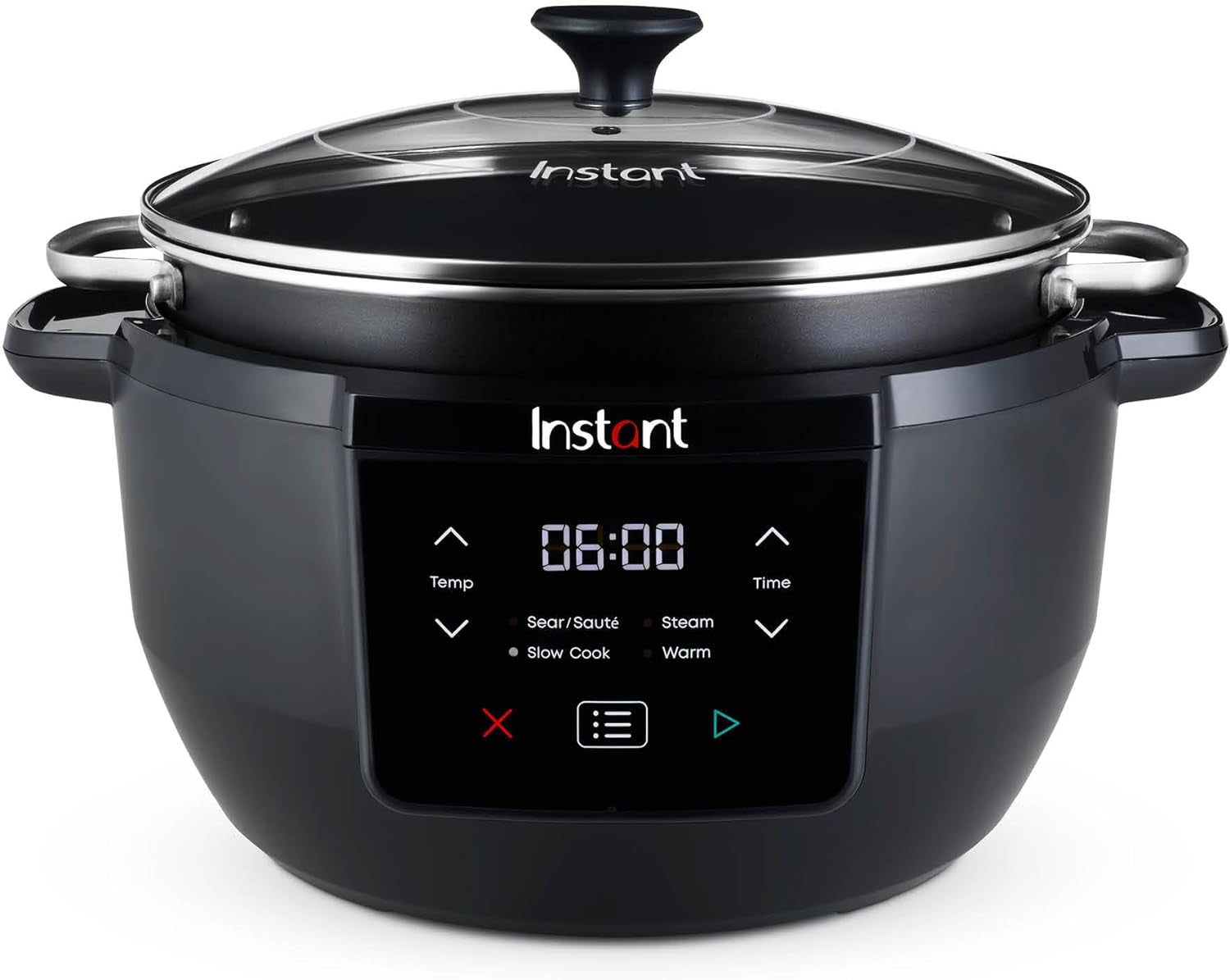 Instant Pot Superior lassú tűzhely, 7,1 literes multicooker, 4 főzési funkció, 800 W lassú tűzhely Naty Shop Schongarer / Slow Cooker