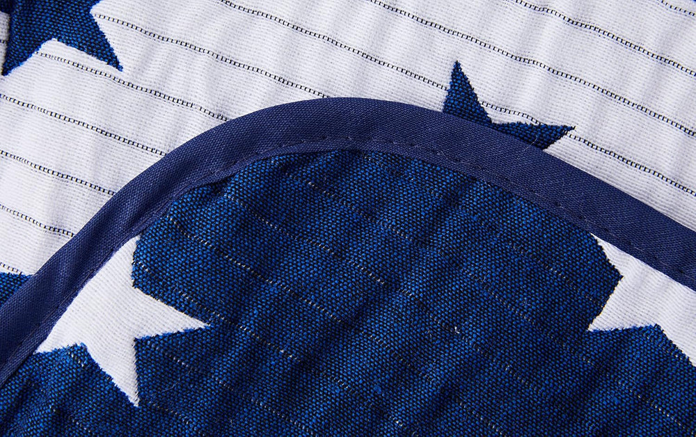 VIALMAN ágytakaró Sofia 10 king size ágy | csillag paplan | paplan mérete 250 X 270 cm | ágyneműhuzat és kanapégarnitúra sötétkék Ágyak és huzatok Besuche den VIALMAN-Store