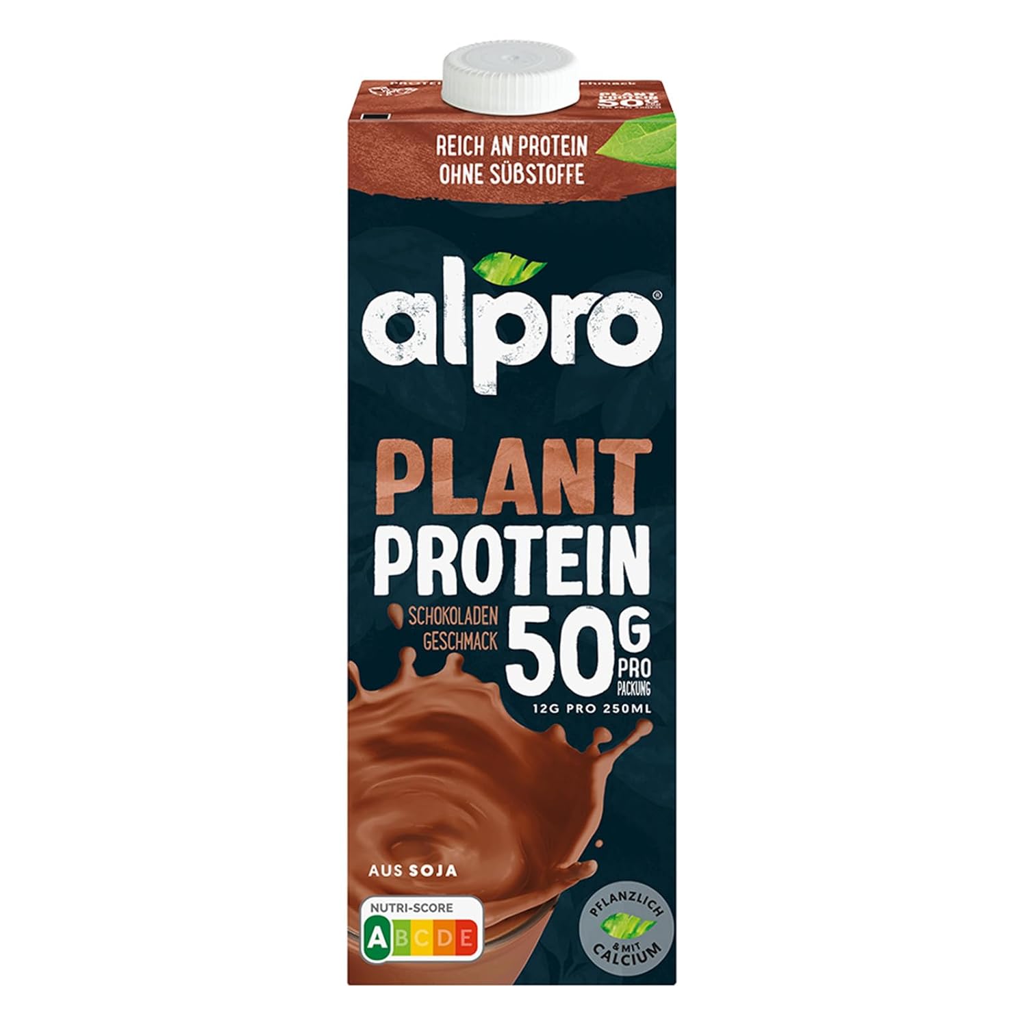 Alpro Proteindrink Chocolate Soy 8x1L - Növényi fehérje