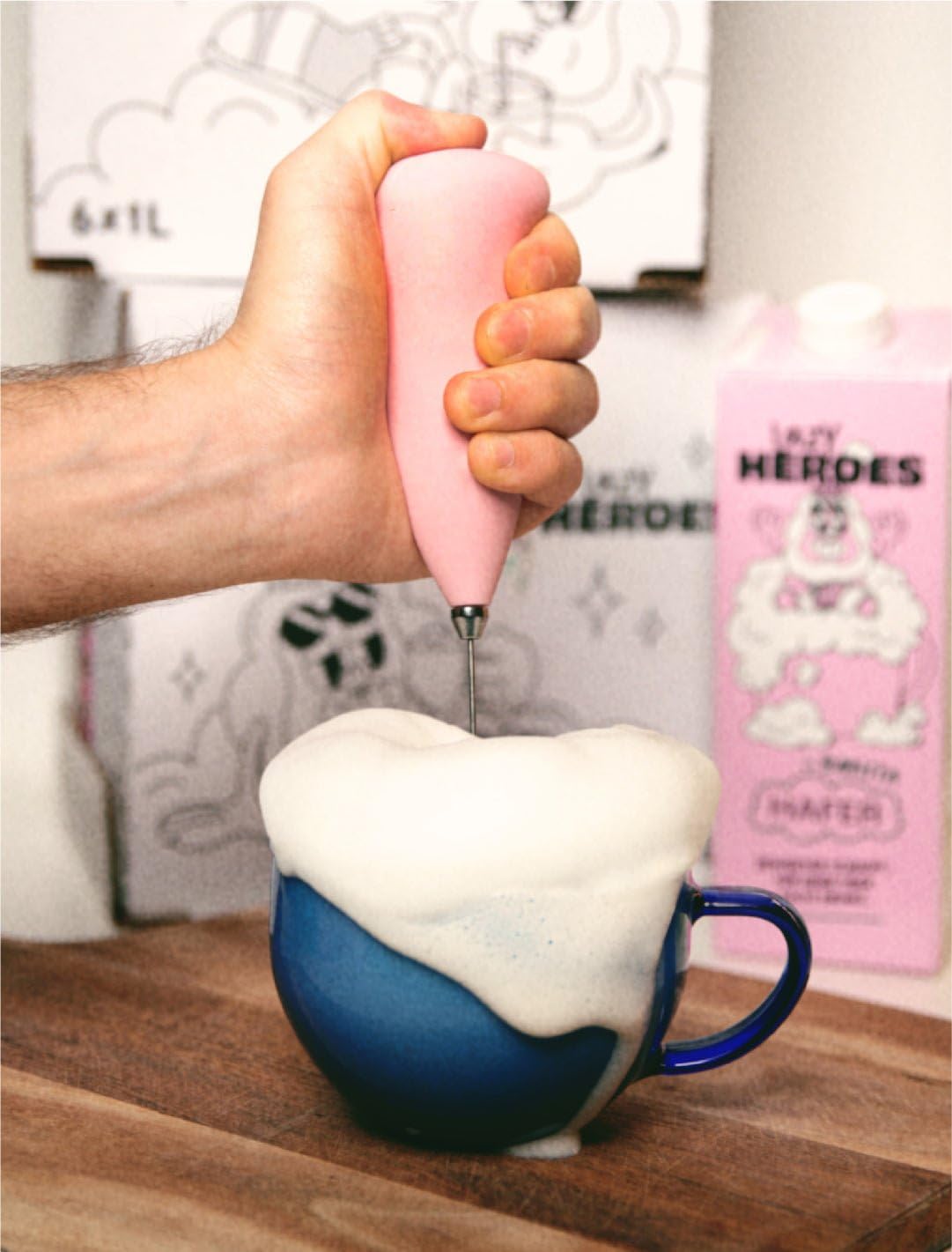 Lazy Heroes Hafer Barista Drink – Tökéletes gluténmentes vegán hab