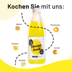 Folyékony tojásfehérje márka - 6x1kg 100% természetes fehérje