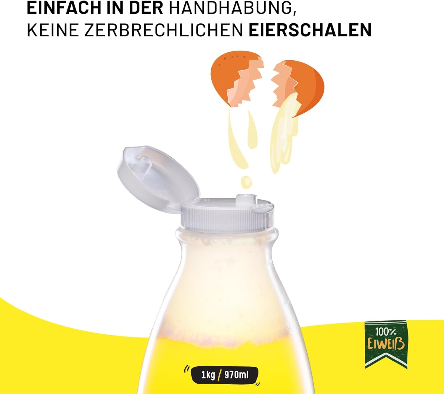 Folyékony tojásfehérje márka - 6x1kg 100% természetes fehérje