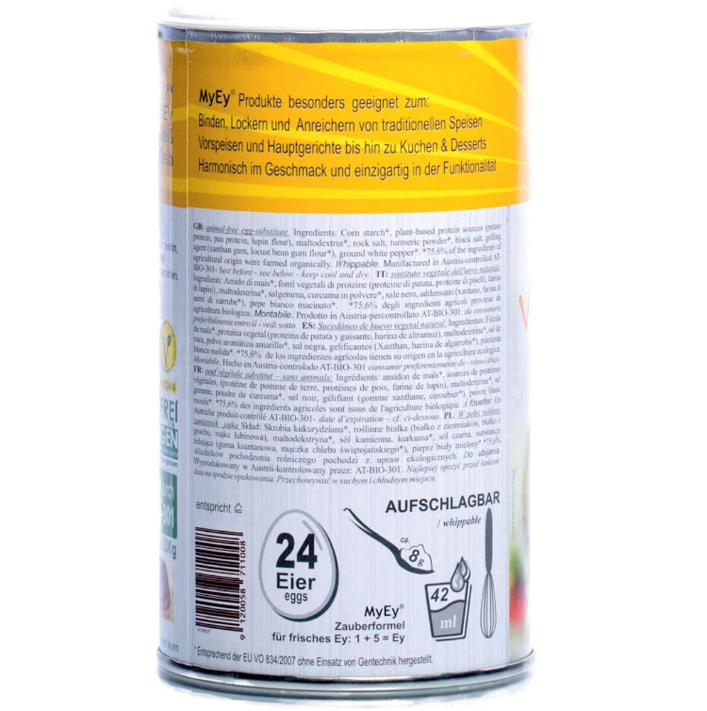 MyEy VollEy Ei Ersatz 200g - Vegán por főzéshez és sütéshez