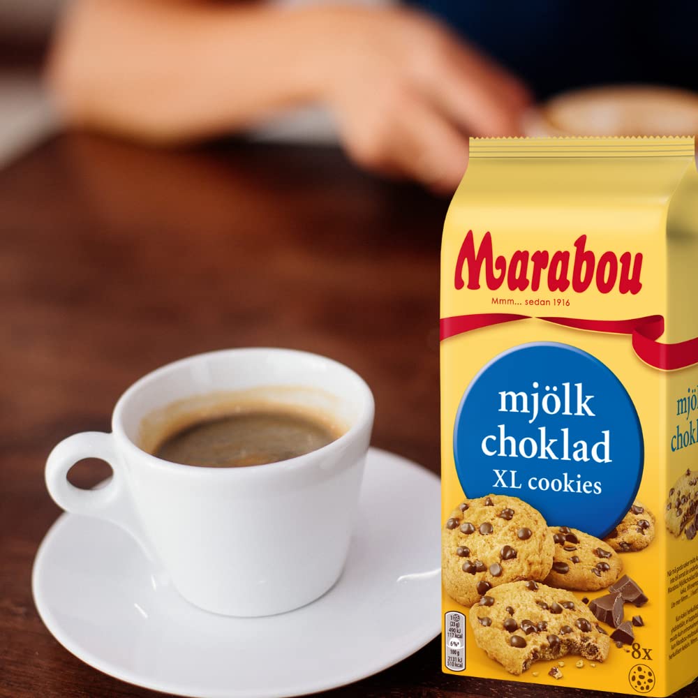 Daim Cookies Marabou Daim XL 10x184 g - Ropogós Daim darabok egy finom sütiben