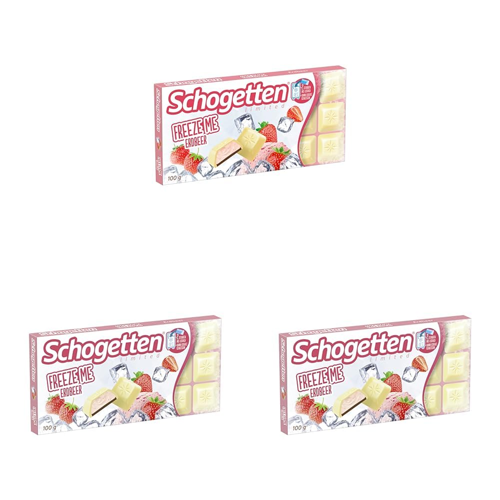 Schogetten Freeze Me Strawberry Limited Edition – hideg csokoládé fagylalt intenzív eper ízzel