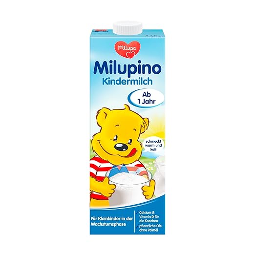 Milupino fogyasztásra kész babatej (6X1L), 1 éves kortól, növekedési fázisban lévő kisgyermekek számára Naty Shop