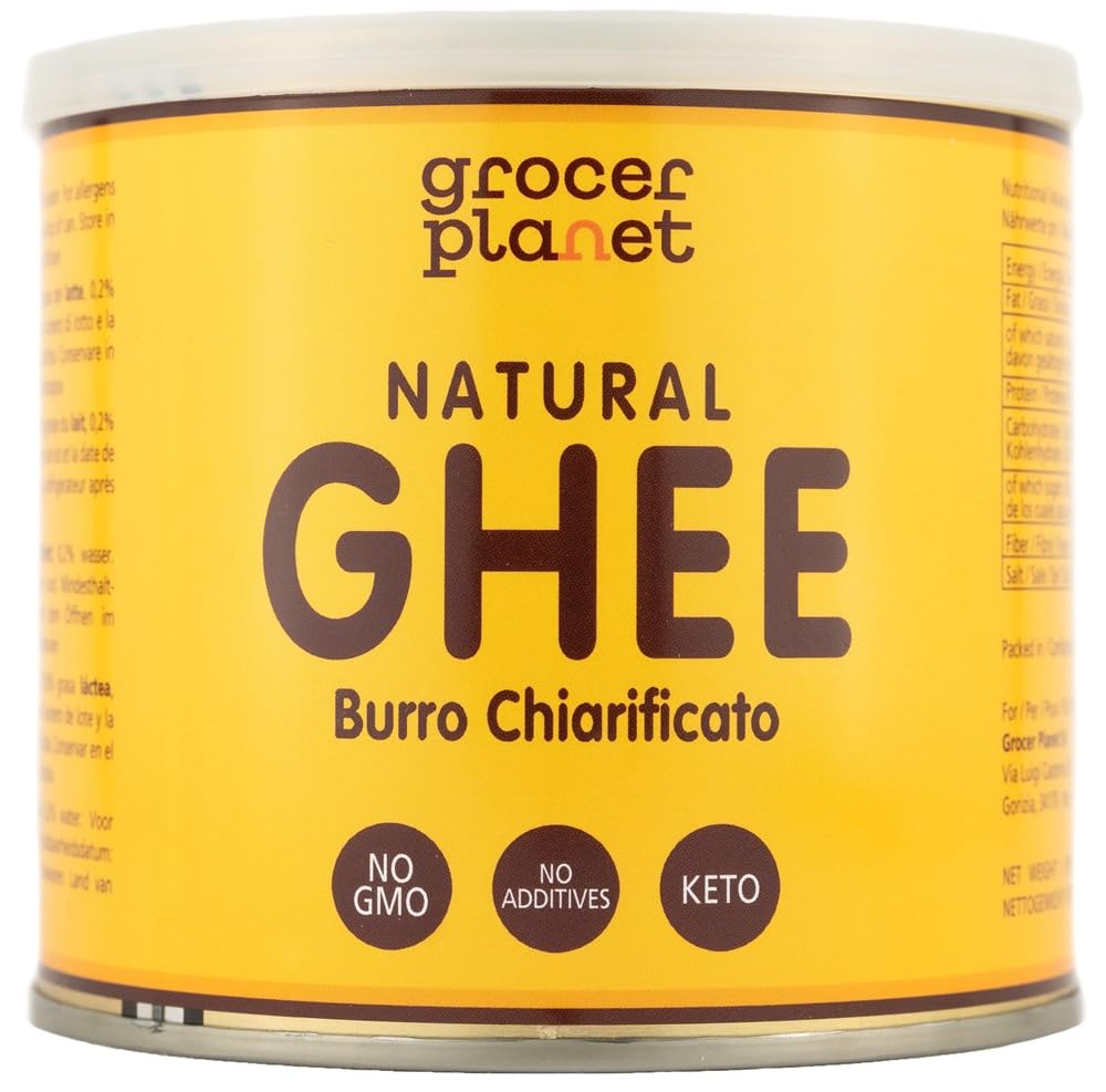 Grocer Planet Natural Ghee - Derített ghí 500g Keto főzéshez