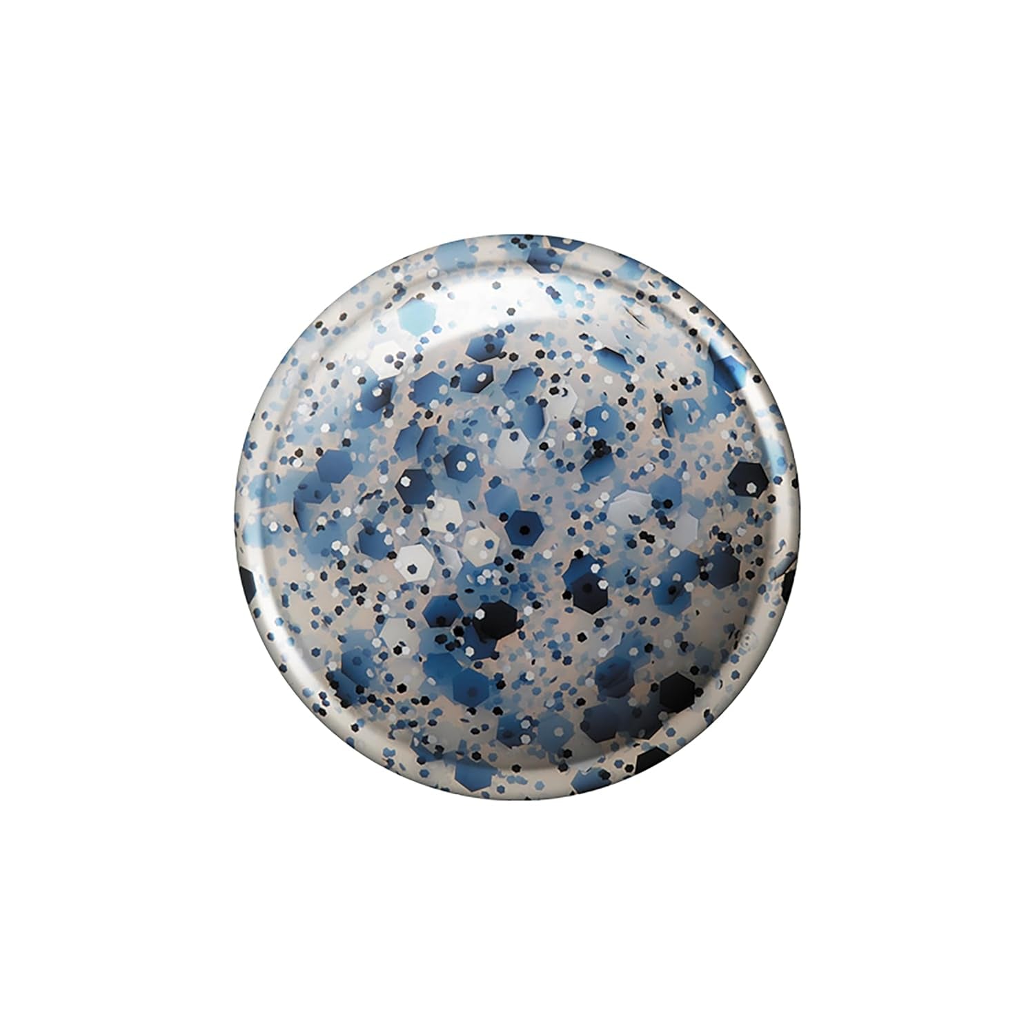 Snails 516202 Top Coat Confetti Blue Baby Körömlakk, Vízbázisú, Mosható, Biztonságos, Vegán