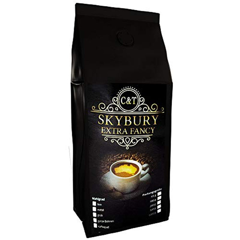 SKYBURY AUSTRALIA GROWN COFFEE extra fancy (boabe întregi, 200 grame)