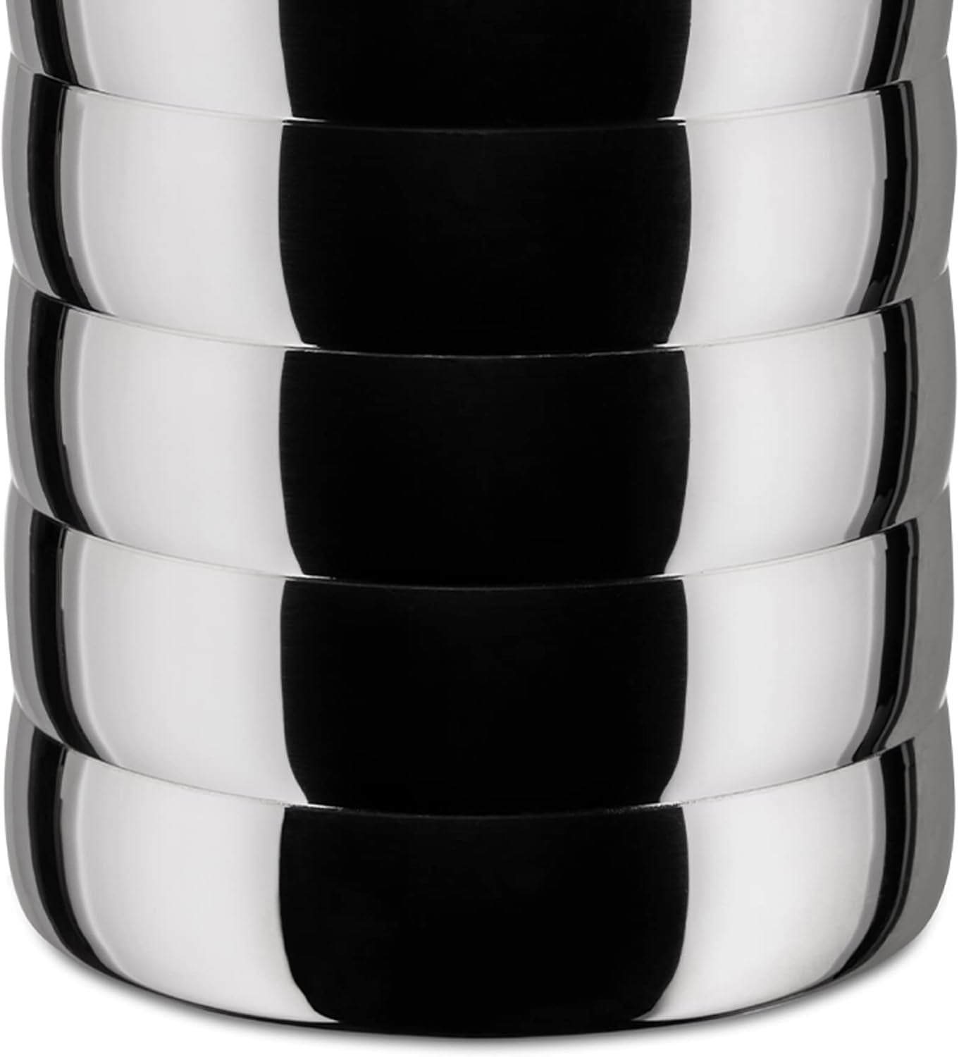 Alessi Kalistò 2 CB02 - Borcan de bucătărie din oțel inoxidabil 18/10 cu buton din aluminiu, 114 cl, argintiu Cutii depozitare alimente Naty Shop