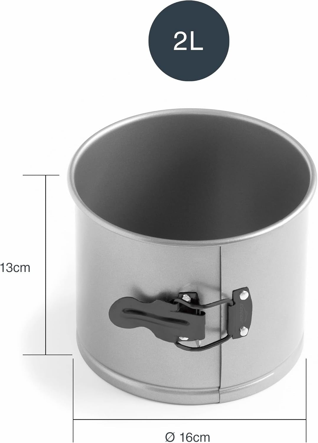 Panettone forma, kivehető, szénacél, tapadásmentes, átmérő 16 cm, űrtartalom 2 liter Sütőformák és tálcák Naty Shop