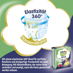 Pelenkák Sensitive Cotton Soft, 4-es méret, Pants Maxi (7-13 kg), 22 db