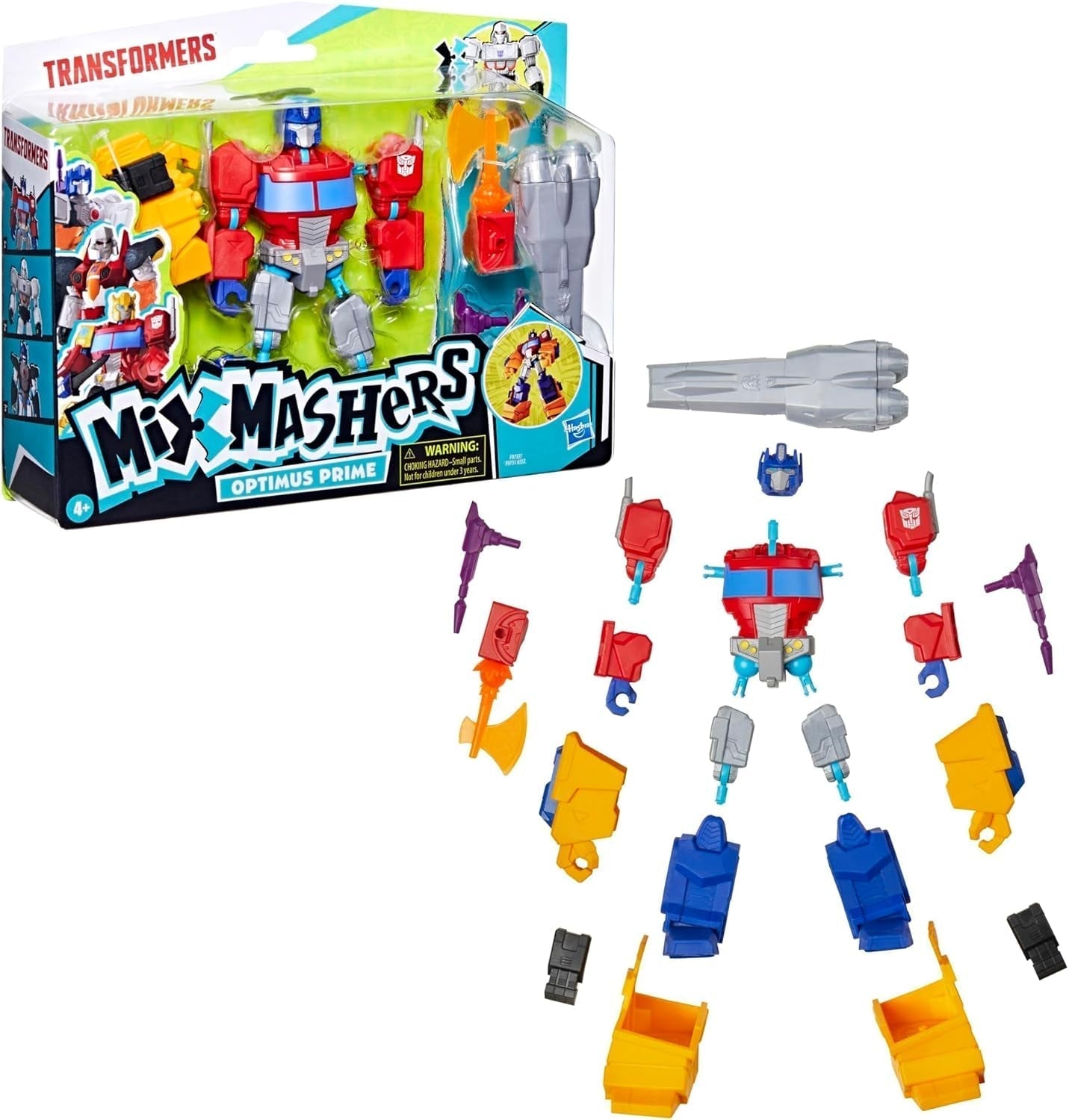 Transformers Mixmashers Optimus Prime Testreszabható Deluxe akciófigurák és kiegészítők Akciófigurák Naty Shop